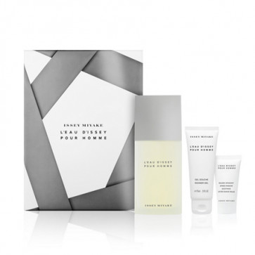 Issey Miyake Lote L'EAU D'ISSEY POUR HOMME Eau de toilette Vaporizador 125 ml + Gel de baño 75 ml + Aftershave bálsamo 30 ml