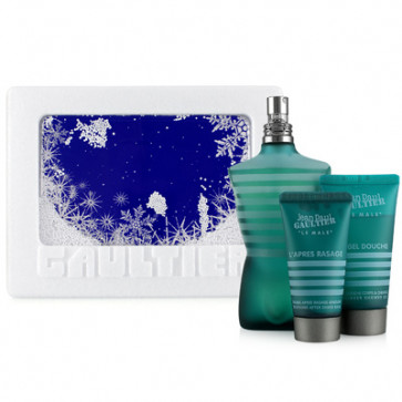 Jean Paul Gaultier Lote LE MALE Eau de toilette Vaporizador 125 ml + Gel de baño 50 ml + Aftershave 30 ml