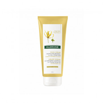 Klorane Sublime Sunshine Rich Restorative Conditioner with Ylang-Ylang wax 200 ml