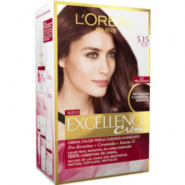 L'Oréal Excellence Creme - 5,15 Castaño helado