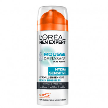 L'Oréal Men Expert Hydra Sensitive Mousse de Rasage 200 ml