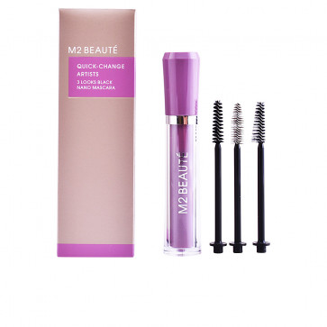 M2 Beauté Quick-Change Artists 3 Look Black Nano Mascara