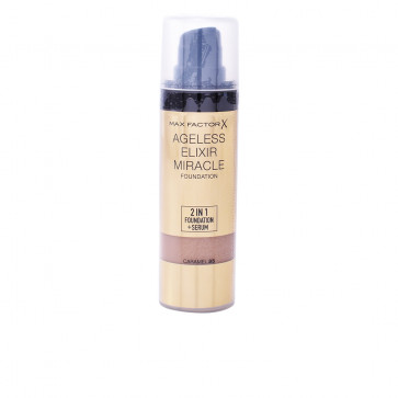 Max Factor AGELESS ELIXIR MIRACLE 2IN1 Foundation + Serum 85 Caramel 30 ml