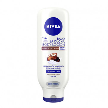 Nivea BAJO LA DUCHA Body Lotion Capricho de Cacao 400 ml