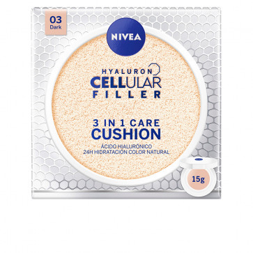 Nivea HYALURON CELLULAR FILLER 3in1 Care Cushion 03 Dark 15 gr