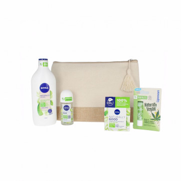 Nivea Lote NATURALLY GOOD Set de cuidado corporal