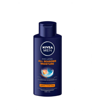 Nivea Men All Seasons Moisture Loción corporal 400 ml