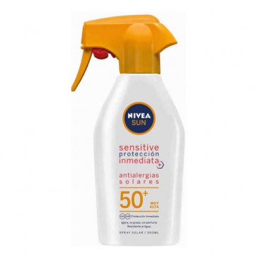 Nivea SUN ANTIALERGIAS SOLARES Sensitive SPF50+ Spray 300 ml