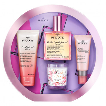 Nuxe Lote PRODIGIEUSE HUILE FLORALE Set de cuidado facial