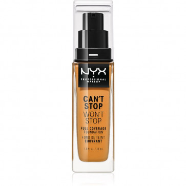 NYX Can't Stop Won't Stop Full coverage foundation - Cappucciono 30 ml