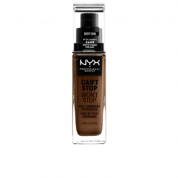 NYX Can't Stop Won't Stop Full coverage foundation - Deep cool