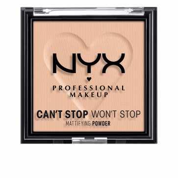 NYX Can't Stop Won't Stop Mattifying Powder - Light Medium