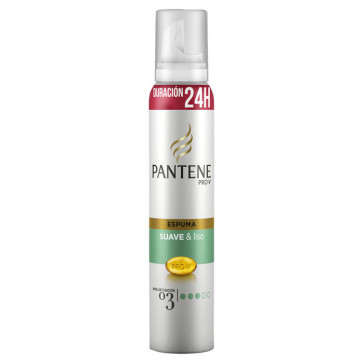 Pantene Pro-V Suave & Liso Espuma 250 ml