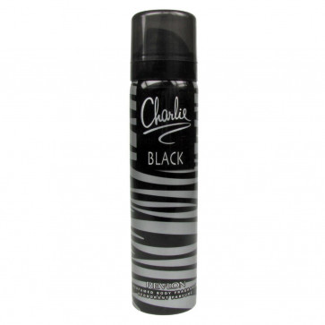 Revlon CHARLIE BLACK Perfumed Body Fragance 75 ml