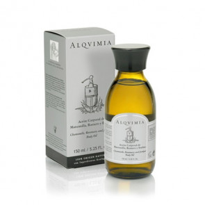 Alqvimia Aceite Corporal de Manzanilla, Romero y Enebro 150 ml