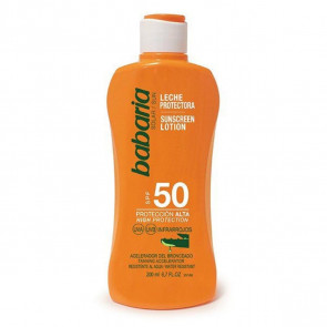 Babaria Leche protectora SPF50 Aloe Vera 200 ml