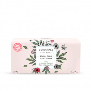 Berdoues Mille Fleurs Savon Doux Pastilla de jabón 150 g