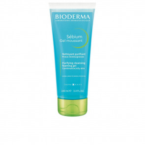 Bioderma Sebium Gel Moussant Nettoyant Purifiant Peaux mixtes et grasses 100 ml