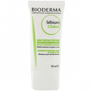 Bioderma Sebium Global Soin purifiant intense Peaux à tendance acnéique 30 ml