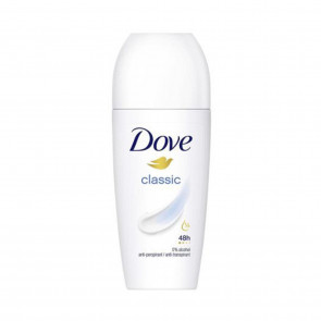 Dove Classic Sin alcohol Desodorante roll-on 50 ml