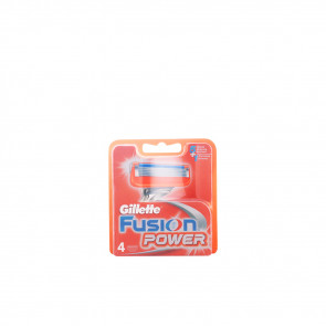 Gillette FUSION POWER Cuchilla de Recambio 4 u