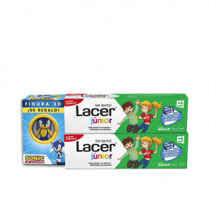 Lacer Lote Gel Dental Junior Menta Set de cuidado bucal