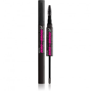 NYX Zero To Brow Gel - 08 Black